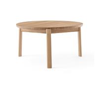Audo Copenhagen Table basse Passage Ø70 cm Chêne