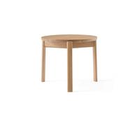 Audo Copenhagen Table basse Passage Chêne. Ø50 cm