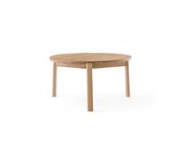 Audo Copenhagen Table basse Passage Chêne. Ø70 cm
