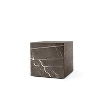 Plinth Cubic Table basse Audo Marron, marbre gris Kendzo - 5709262024759