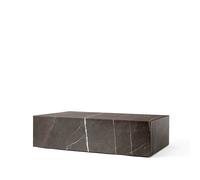 Audo Copenhagen Table basse Plinth grey. low