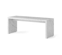 Audo Plinth Table Basse Bridge Marbre de Carrare