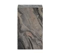 Audo Copenhagen Table d’appoint Plinth tall 30x30x51 cm Grey galaxy