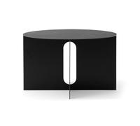 Audo Table d'appoint Androgyne acier Ø 63cm noir HxØ 38x63cm