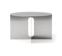 Table D'appoint Audo Androgyne H38 en Brossé