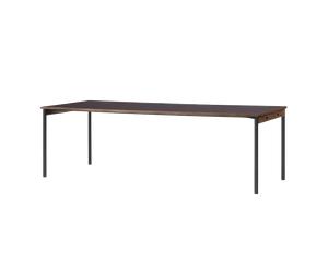 Audo Copenhagen Table de conférence Co Table 240x100cm Black. laminate terra