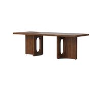 Audo Copenhagen Table de salon Androgyne noyer