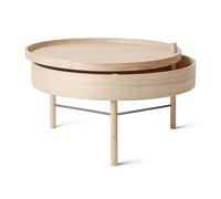 Audo Copenhagen Table Turning chêne nature-chrome