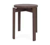 Audo Copenhagen Tabouret Passage Chêne teinté foncé