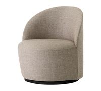 Audo Copenhagen Tearoom lounge chair Swivel Saphir 004