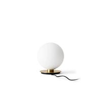 Audo TR Bord et Applique Murale Laiton Brossé avec Ampoule Opale Mat