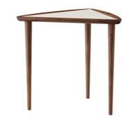 Audo Umanoff Table D'appoint Gigogne Noyer/ Brouillard