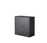 Audo Frame 42 avec Porte 21x42x42 Frêne Noir