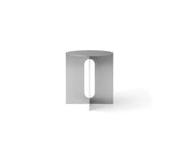 Audo Table Androgyne Side - acier inoxydable, brossé