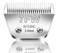 AUDOC 7FW Lames de tondeuse à lame large pour tondeuse Andis,Oster A5,Wahl km10