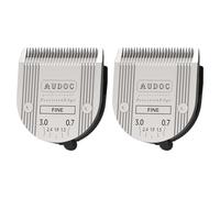 AUDOC Animal Lot de 2 lames fines réglables 5 en 1 Longueur de coupe 0,7 à 3 mm Compatible avec Wahl/Moser Arco, Bravura, Chromado, Creativa, Figura et Motion