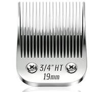 AUDOC Lames de tondeuse à lame large pour tondeuse Andis,Oster A5, Wahl km10 (1,9 cm HT)