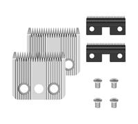 AUDOC Star Blade,Lame de Rechange Compatible avec la Tondeuse Moser Rex 1230,en Acier Inoxydable, 3 mm Paquet de 2