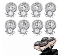 AUDOC têtes de rasoir de rechange compatibles avec Skull Shaver Pitbull Rasoir (8PCS)