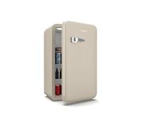Klarstein Audrey Evo Mini-réfrigérateur 90 L Frigo design rétro silencieux compact Mini bar 3 couleurs Crème