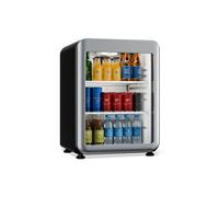 Audrey Evo Réfrigérateur à boissons Frigo 65 L 56 x 38 cm Eclairage LED Mini bar 85 W 42 dB Argent
