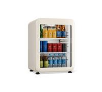 Audrey Evo Réfrigérateur à boissons Frigo 65 L 56 x 38 cm Eclairage LED Mini bar 85 W 42 dB Crème