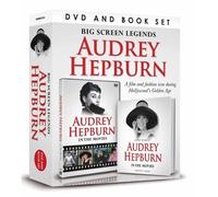 Audrey Hepburn Big Screen Legends Book & Gift Set - In The Movies Dvd Neuf