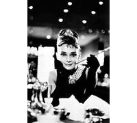 Audrey Hepburn (Breakfast at Tiffany's B&W 61 x 91.5 cm Maxi Poster