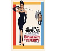 Audrey Hepburn (Breakfast at Tiffany's One-Sheet) Maxi Poster, Multicolore, 61 x 91,5 cm