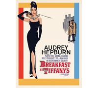 Audrey Hepburn Breakfast at Tiffanys Toile Murale 60 x 80 cm