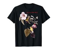 Audubon Warbler Oiseaux nord-américains jaunes ailés bleus T-Shirt
