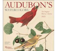 Audubon's Watercolors 2025 Wall Calendar