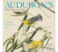 Audubon's Watercolors 2026 Wall Calendar: The Original Birds of America