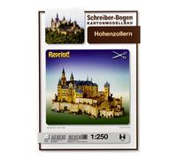 Aue-Verlag 66 x 36 x 34 cm Modèle Château de Hohenzollern Allemagne Kit