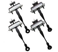 AUEEYHDO Retenue de Portière de Voiture Convient pour Ford Explorer Police 2011-2018, 1/4 pièces, avant arrière gauche droite BB5Z-7823552-A Charnière de porte, limiteur contrôle(1set)