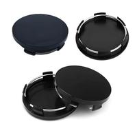 AUEFUDQ 4Pcs Cache Moyeu 60mm Universels - Enjoliveurs Centre de Roue de Voiture en Noir Compatible avec Citroen - Cache Jante pour Accessoires Voitures (OD 60mm ID 56mm)