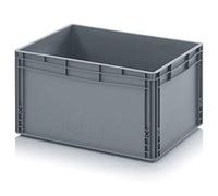 Auer Packaging Eurobac-Eurobox 60 x 40 x 32 cm, boîte de stockage boîte en plastique conteneur en plastique grande boîte caisse en plastique empilable stable 60x40x32 pour le transport et le stockage