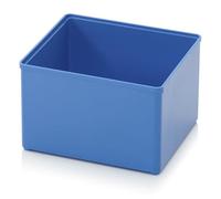 Auer Packaging Lot de 25 boîtes de rangement en plastique ABS Bleu ciel 10,4 x 5,2 x 6,3 cm