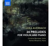 Auerbach / Bernsted / Mhaanna - 24 Preludes For Violin & Piano [Compact Discs]