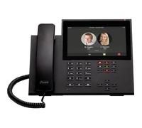 Téléphone VoIP filaire Auerswald COMfortel D-600 écran couleur noir