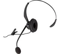 Auerswald COMfortel H-200 téléphone Micro-casque supra-auriculaire filaire Mono noir Noise Cancelling G