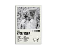 AUEYQWHE Bjork Vespertine Poster mural esthétique couverture poster design peinture pour salon, chambre à coucher, 30 x 45 cm sans cadre