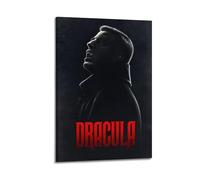 AUEYQWHE Poster Dracula - Décoration murale esthétique - Pour salon, chambre à coucher - 50 x 75 cm - Style cadre