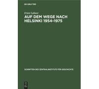 Auf Dem Wege Nach Helsinki 1954-1975