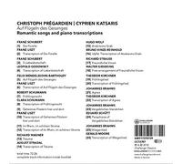 Auf Flugeln Des Gesanges by CHRISTOPH PREGARDIEN & CYPRIEN KATSARIS [Audio CD]