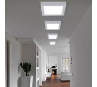 Aufbaulampe Panneau Lampe de Salon Du Jour 6500K Couloir Blanc 4er Set