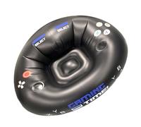 Aufblasbarer Gaming-Sessel, tragbares Luftsofa im Controller-Stil, integrierte Getränkehalter, 105 cm breit, Traglast 100 kg, PVC-Loungesessel für junge Spieler, Teens und Erwachsene, Spielen oder