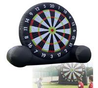 Aufblasbares Outdoor Fußball Dartboard Darts Spiel Dart Aufblasbare 370w Gebläse und 8 Fußbälle für Zurück Familie Fußball