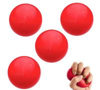Aufbnach 4 Pieces Balle Reeducation Main, Boule Anti Stress Adulte, Balles d'exercice De Thérapie des Mains, pour L'entraînement, Poignets, Bras, Adultes,