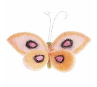 Aufhänger Filz-Schmetterling Grün 10 x 10,5 x 7cm